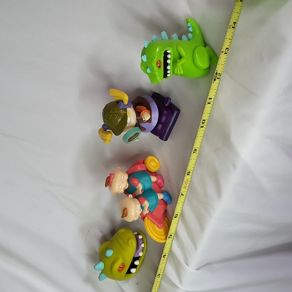 Rugrats burger king toys vintage 1998 nickelodean cake toppers - Picture 8 of 12